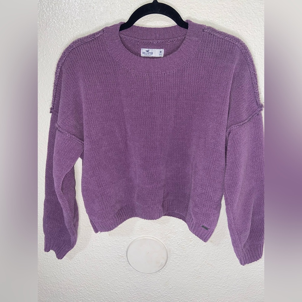 Hollister Women's Purple Sweater